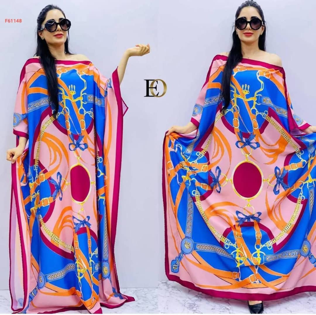 Colorful Printed Kaftan